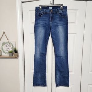 Hudson Dark Wash Mid Rise Boot Cut Jean